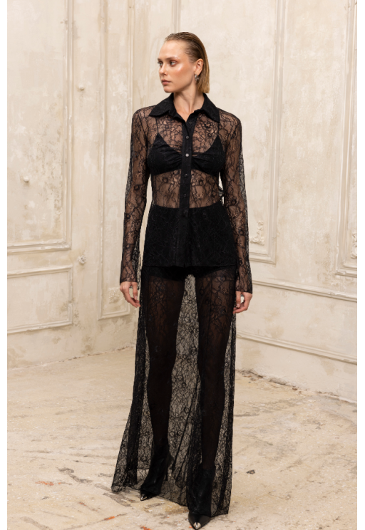 ΦΟΥΣΤΑ ΜΑΥΡΗ  CIEL CONCEPT MANON LACE