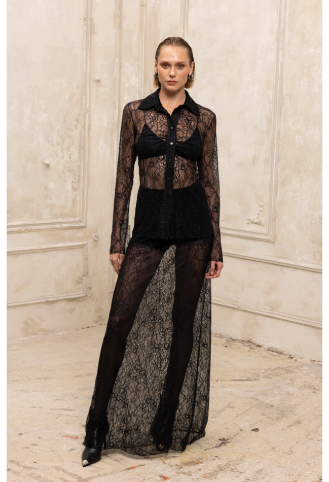 ΠΟΥΚΑΜΙΣΟ ΜΑΥΡΟ CIEL CONCEPT MANON LACE