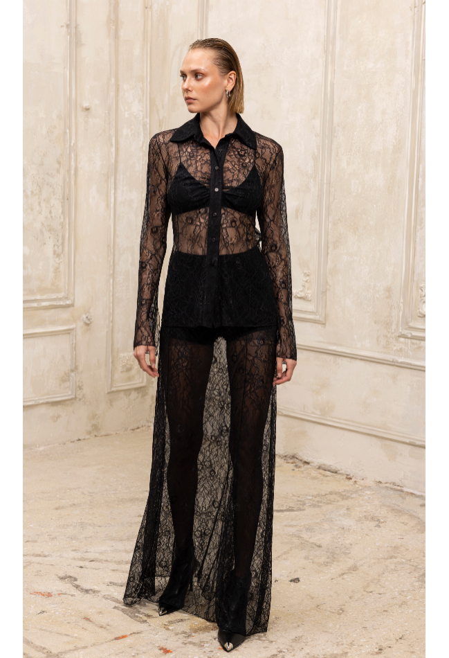 ΦΟΥΣΤΑ ΜΑΥΡΗ  CIEL CONCEPT MANON LACE