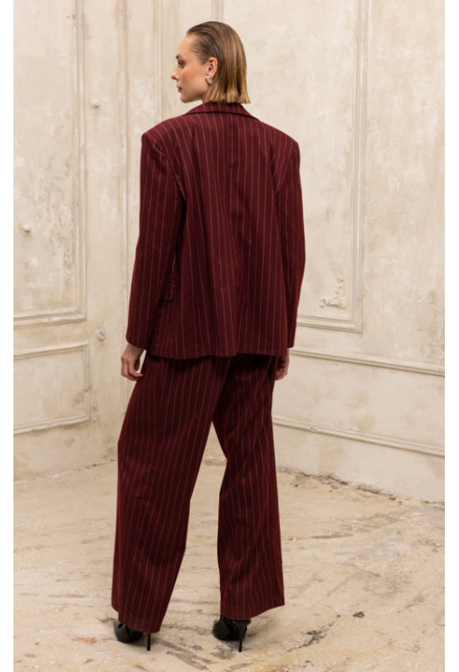 ΣΑΚΑΚΙ ΜΠΟΡΝΤΩ ΡΙΓΑ CIEL CONCEPT Pinstripe Allure Blazer