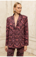 ΣΑΚΑΚΙ ΕΜΠΡΙΜΕ ΜΩΒ CIEL CONCEPT Caleidoscope Lace Blazer