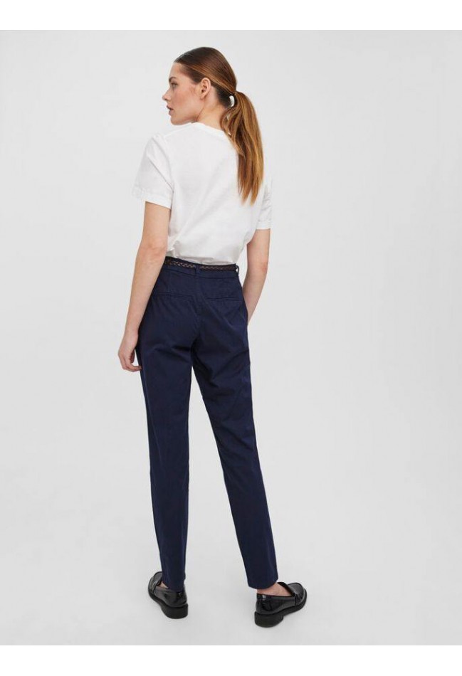 Παντελόνι chino μπλέ VERO MODA 10192936