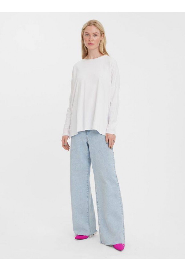 Μπλούζα oversize λευκή VERO MODA 10274607