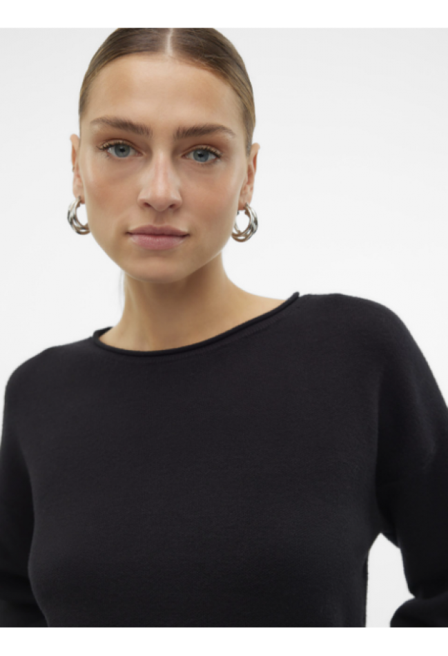 ΜΠΛΟΥΖΑ BLACK -VERO MODA-10311422